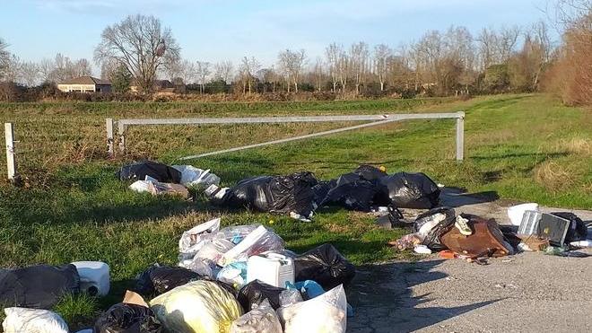 Rifiuti abbandonati Una discarica a cielo aperto