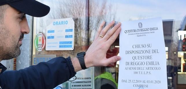 Il bar Matrix frequentato da numerosi pregiudicati Il questore lo chiude