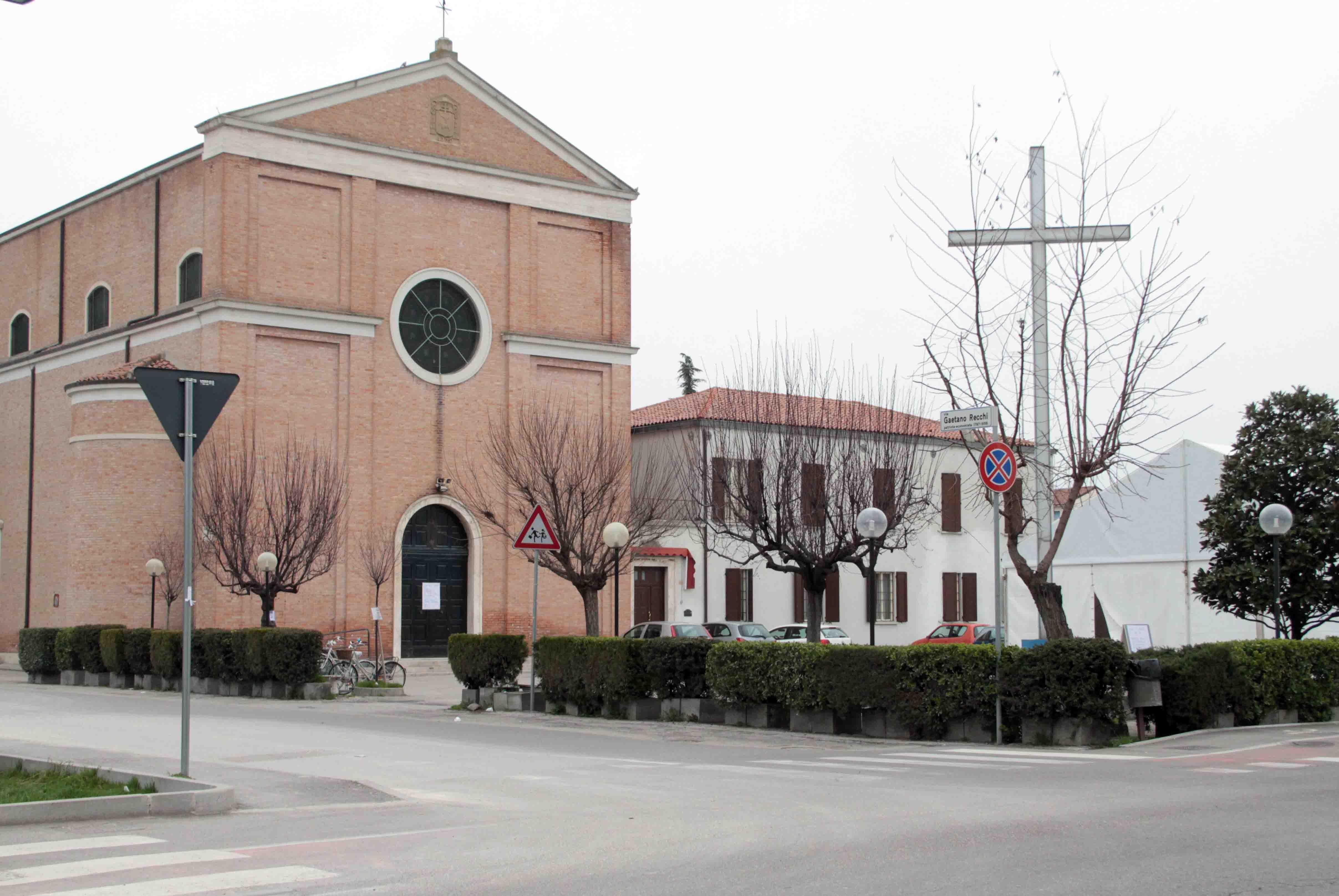 La chiesa della Sacra Famiglia a Ferrara
