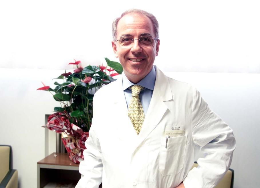 Il dottor Amerigo Celandroni, ex primario di Pediatria dell’ospedale Lotti