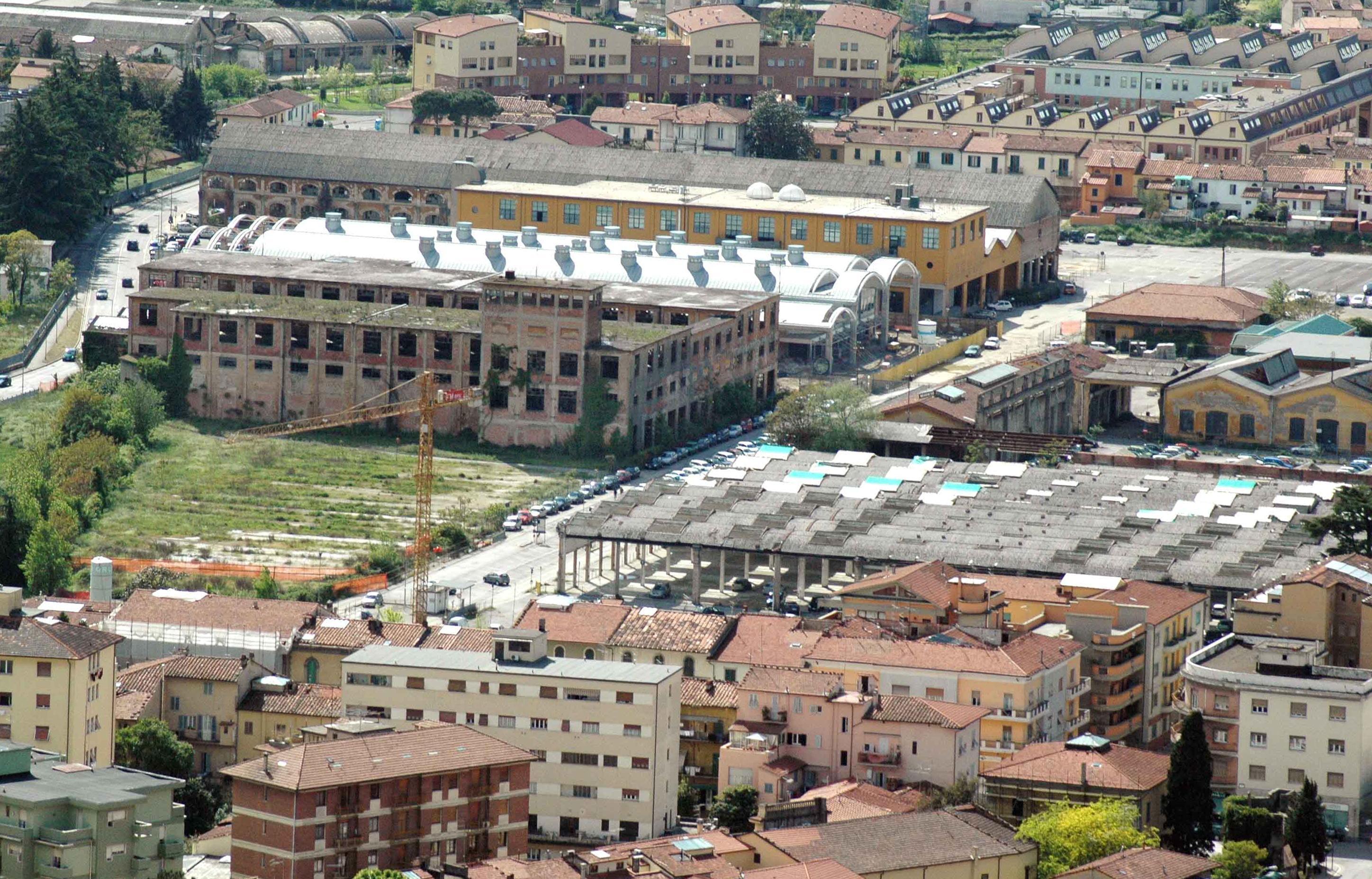 Ex  Breda prima della demolizione (foto Gori)