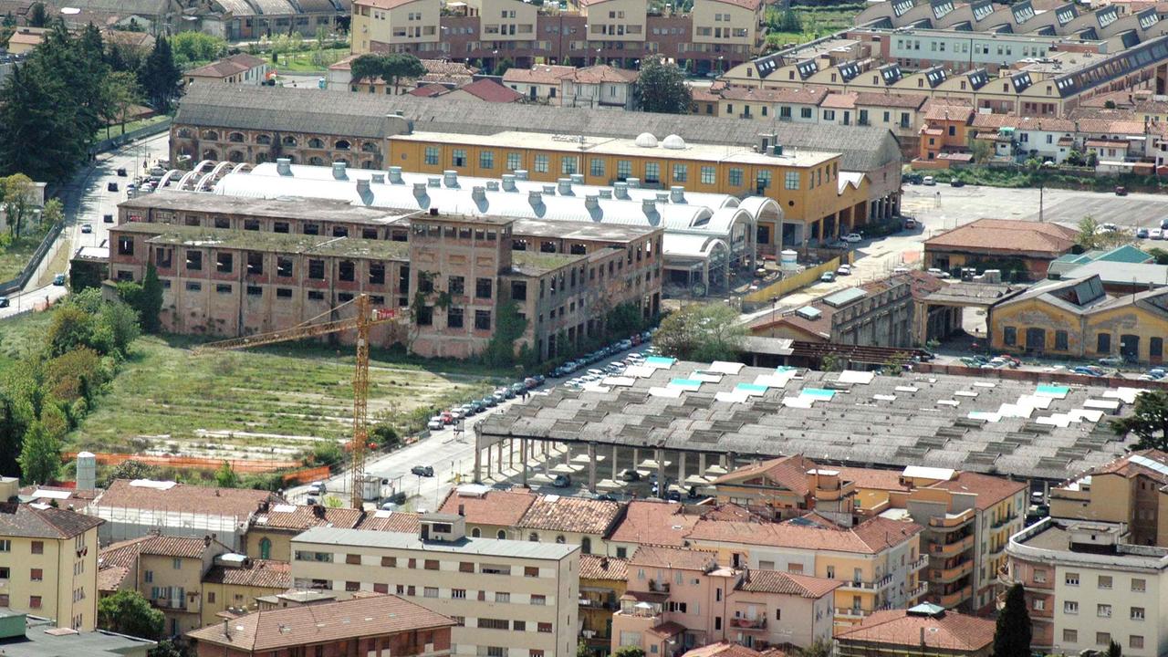 Ex Breda prima della demolizione (foto Gori)