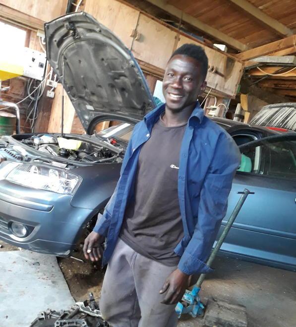 Daou Kou-libaly al lavoro