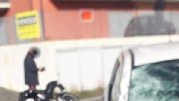 L’incidente all’incrocio per le scuole della frazione