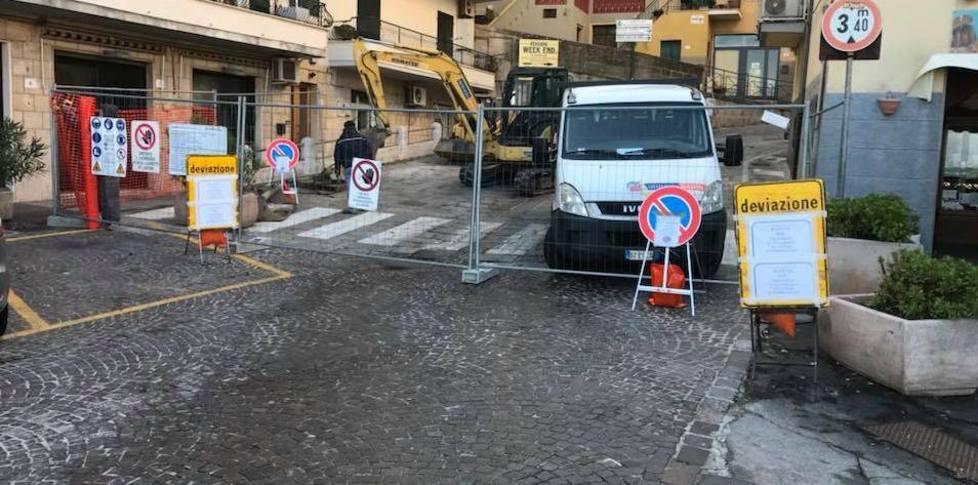 Via Sordini, lavori alle condotte Il Fiora rimborsa 