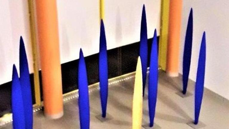 Sassuolo, un tripudio di colori, le icone di Difilippo riescono a scaldare le corsie d’ospedale
