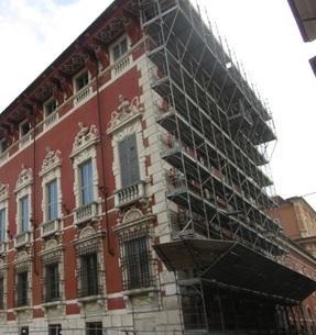 Palazzo Ducale ancora prigioniero dei ponteggi L’appello di Italia Nostra 
