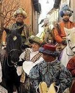 La cavalcata dei Magi dal Bambino Gesù 