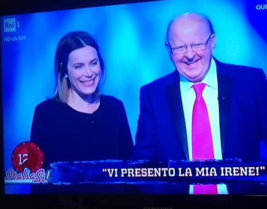La bella Irene ha rapito il cuore di Massimo (Boldi) E lui ieri lo ha detto in tv
