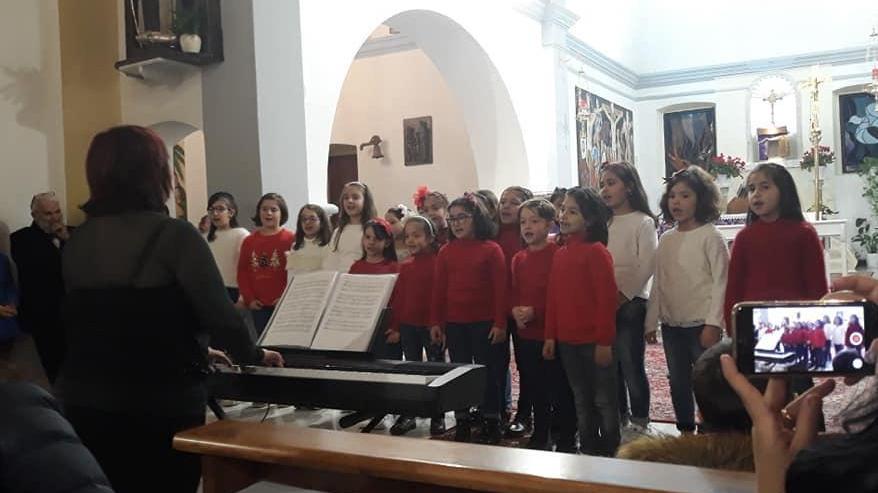 Coro delle voci bianche all’esordio