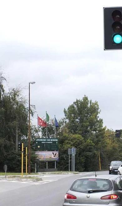L’incrocio tra l’Aurelia e il viale delle Cascine