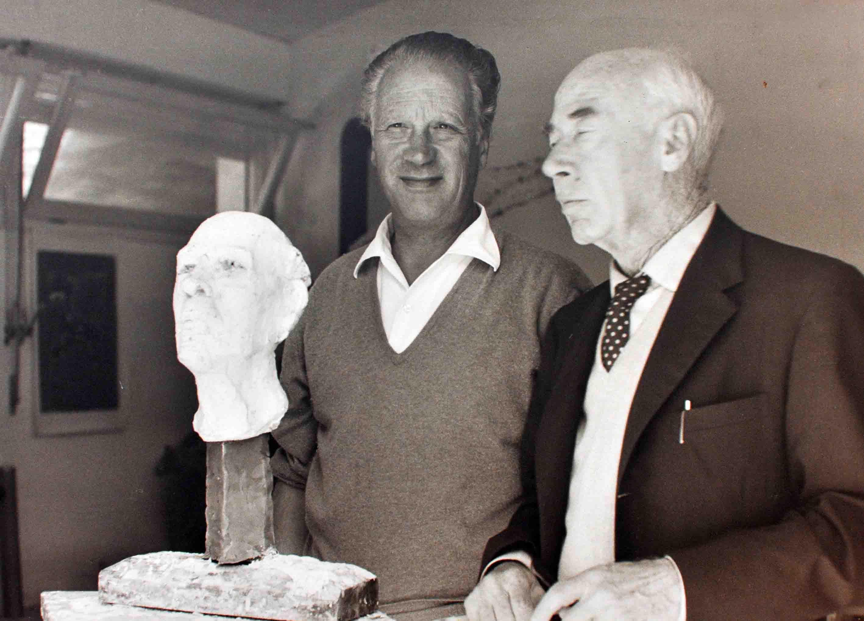 Marino Marini e Igor Stravinkij