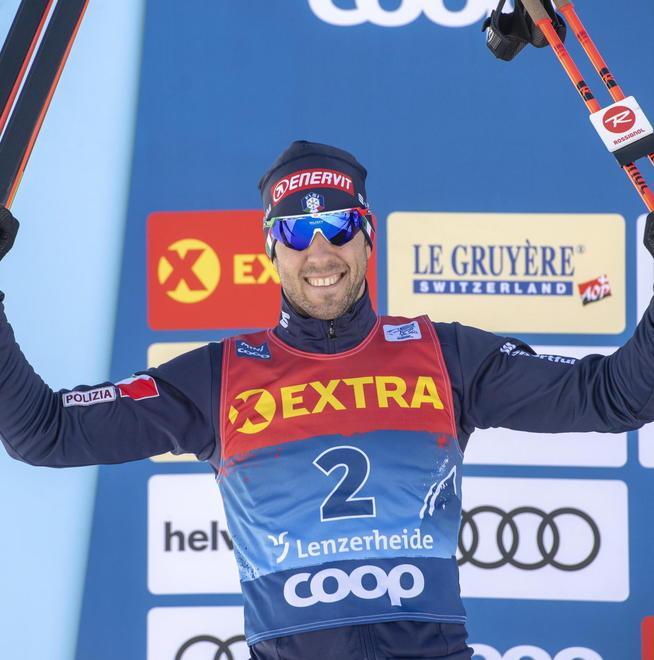 Federico Pellegrino bene nello sprint di Lenzerheide È secondo dietro a Klaebo 