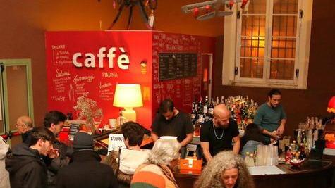 Cena nel foyer al Nuovo teatro delle Commedie