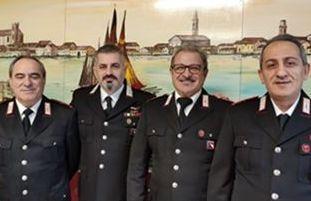 Carabinieri in pensione Il saluto del comandante