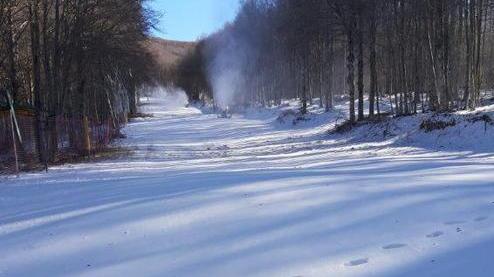 La neve è artificiale Incognita per le piste