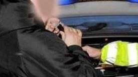 Sbanda in auto sulla rampa positivo all’alcoltest