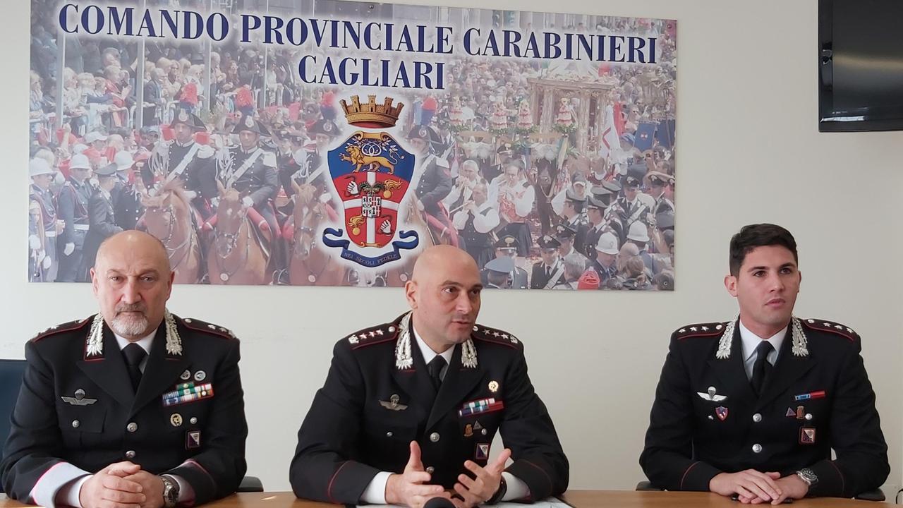 Carabinieri, nel 2019 nel Sud Sardegna allarme per maltrattamenti e droga 