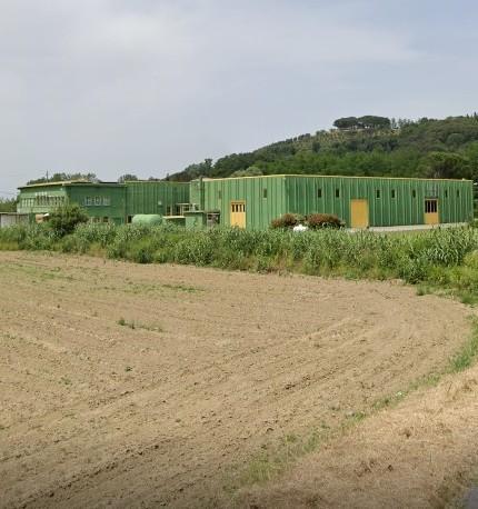 Lo stabilimento dell’azienda Tesorino