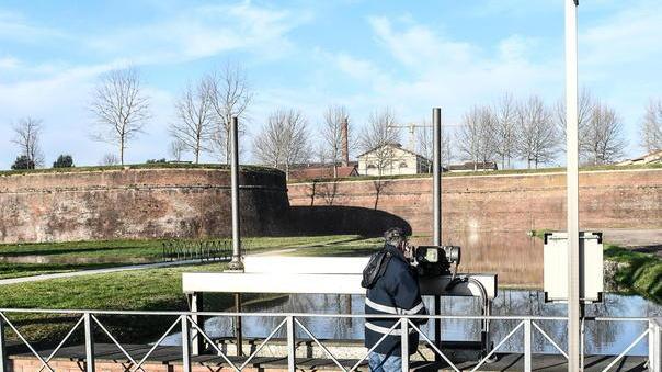 Il sindaco sul posto per verificare la situazione