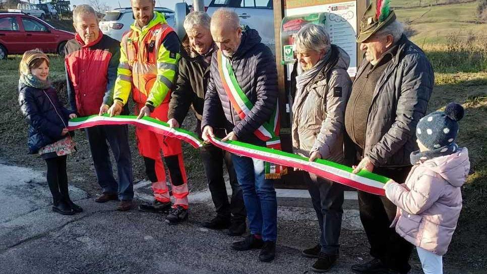 Un defibrillatore nel borgo di Berzana