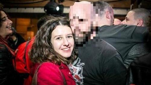 Cristina Macrellino col fidanzato Enzo in una foto dell’11 dicembre