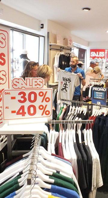 Gli sconti cominciano oggi