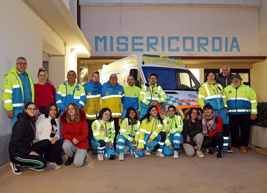 La Misericordia di Pieve sempre al servizio del paese 
