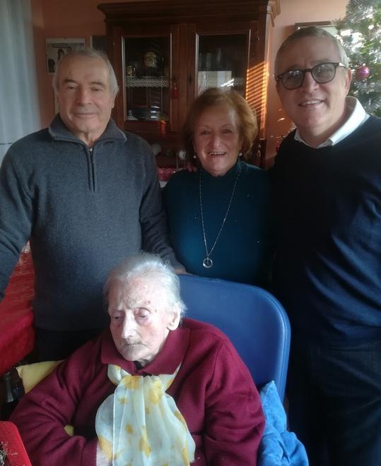 Festeggiati i cento anni di nonna Brunetta
