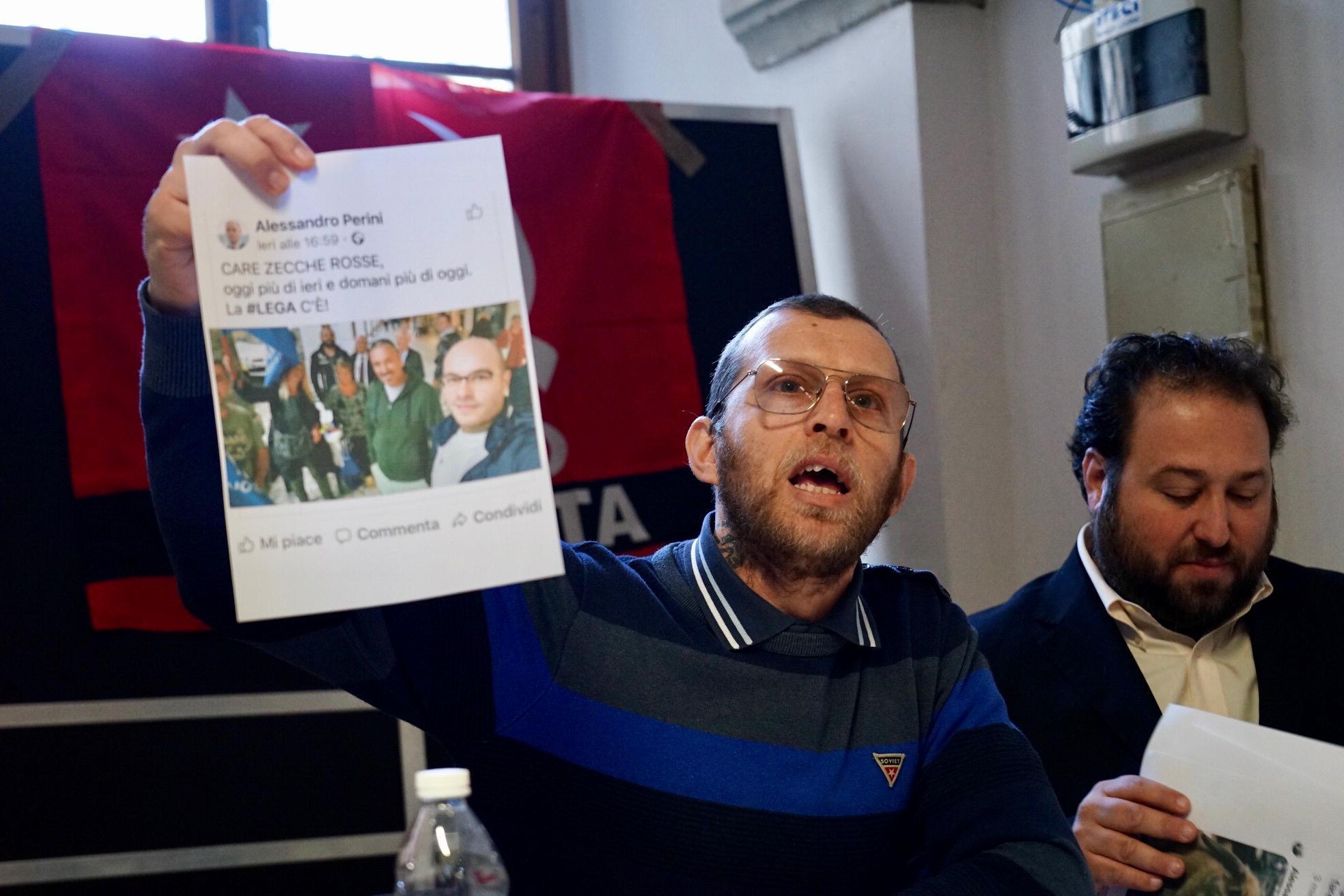 Aggressione al consigliere, la versione di Bottai: «La Lega usa Perini per creare una menzogna» 