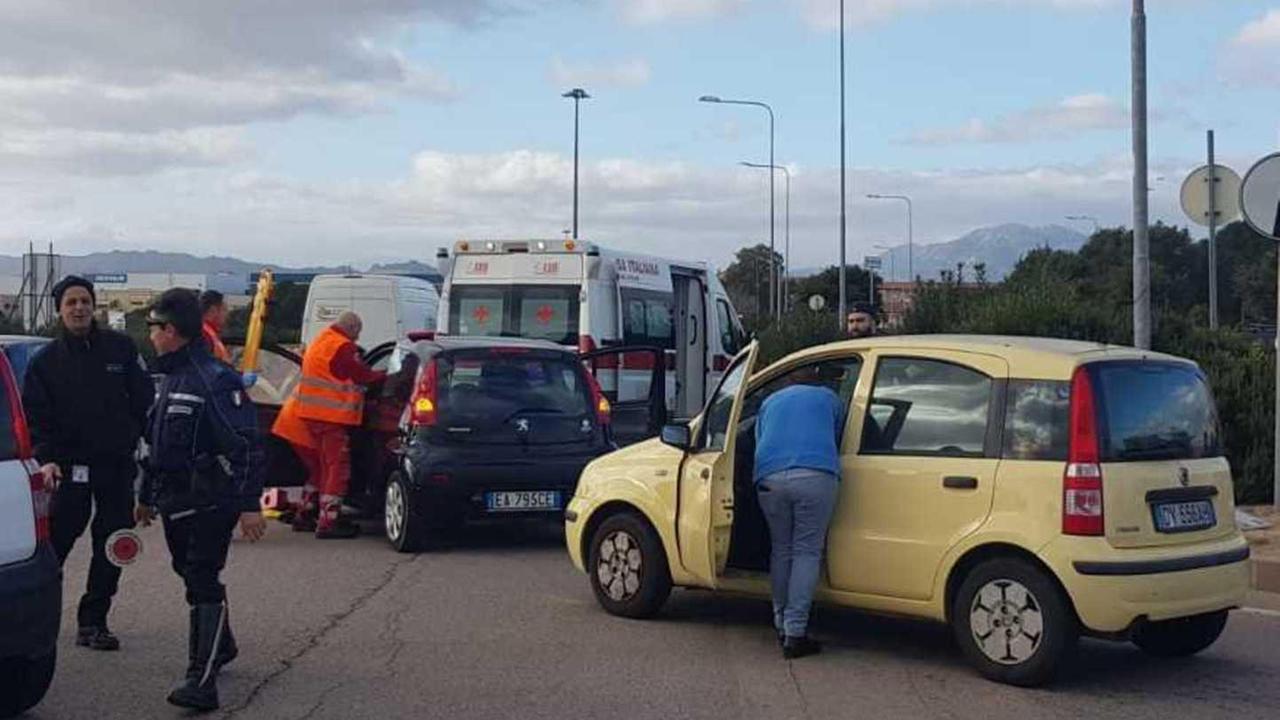 Incidente all’uscita dal supermercato