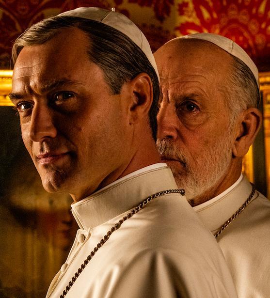 Jude Law e John Malkovich protagonisti di “The New Pope”