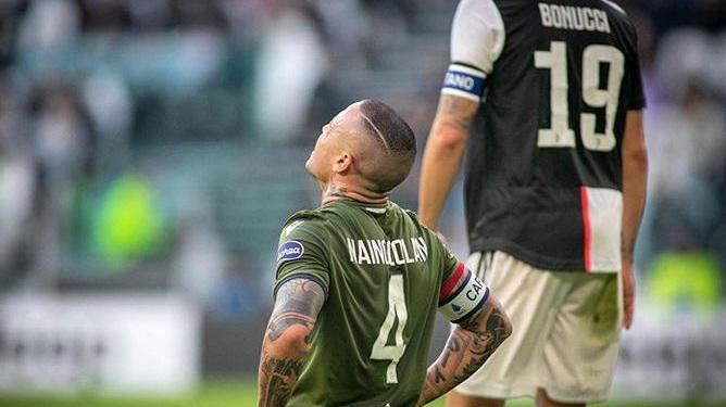 Nainggolan sul suo profilo Instagram ha incitato la squadra con questa foto: rialziamoci tutti insieme