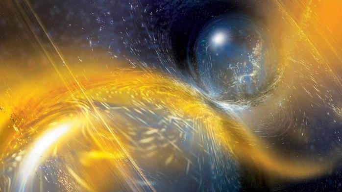 Illustrazione di GW190425 (NSF / LIGO / Sodoma university / a. simonnet)