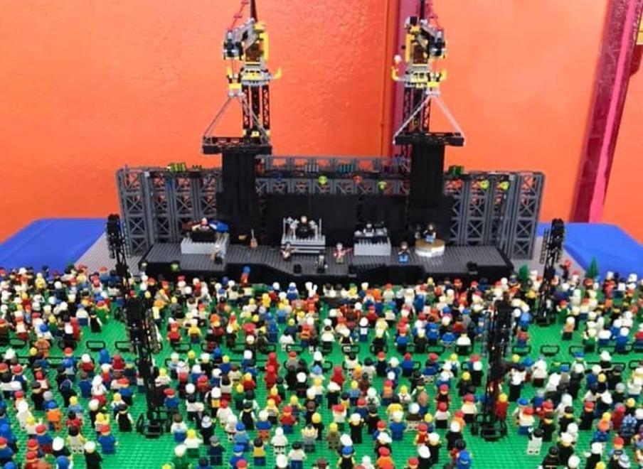 Un Modena Park con i Lego Vasco applaude: «Bellissimo» 