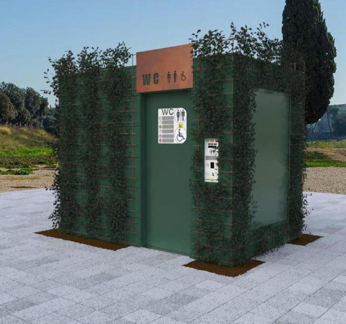 Una tipologia di bagno autopulente