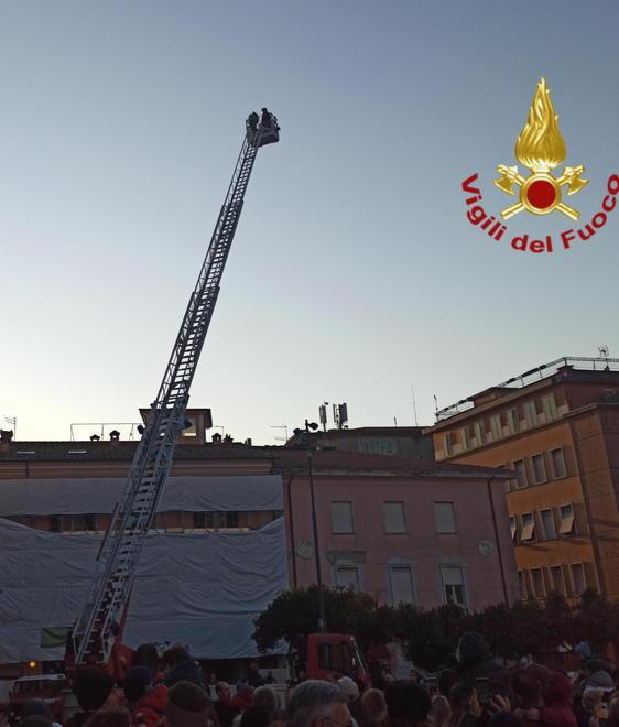 Grande spettacolo in piazza Aranci