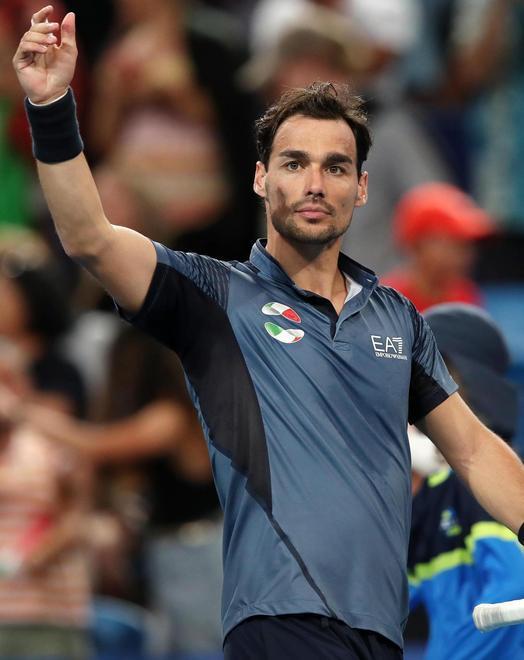 Il 3-0 agli Usa non basta l’Italia di Fognini e Travaglia esce dalla Atp Cup