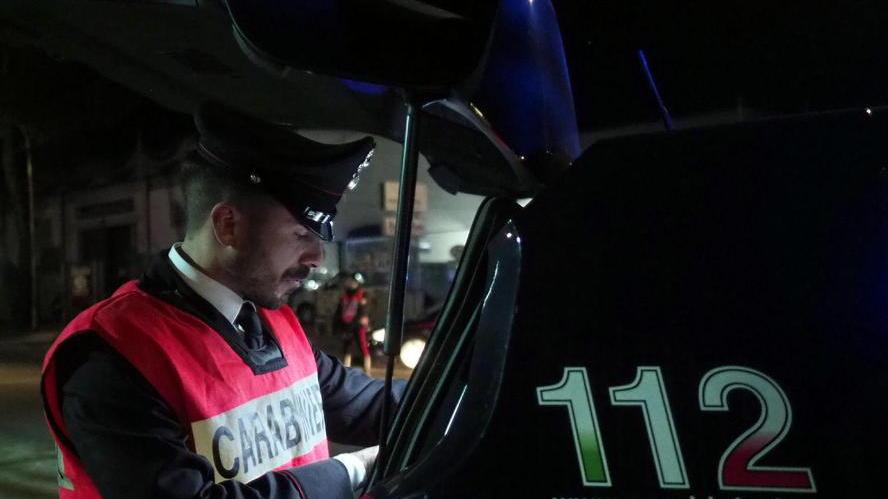 Un controllo dei carabinieri (foto d'archivio)