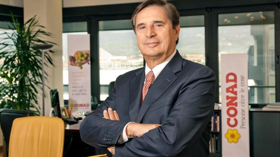 Il manager Ugo Baldi (Conad)
