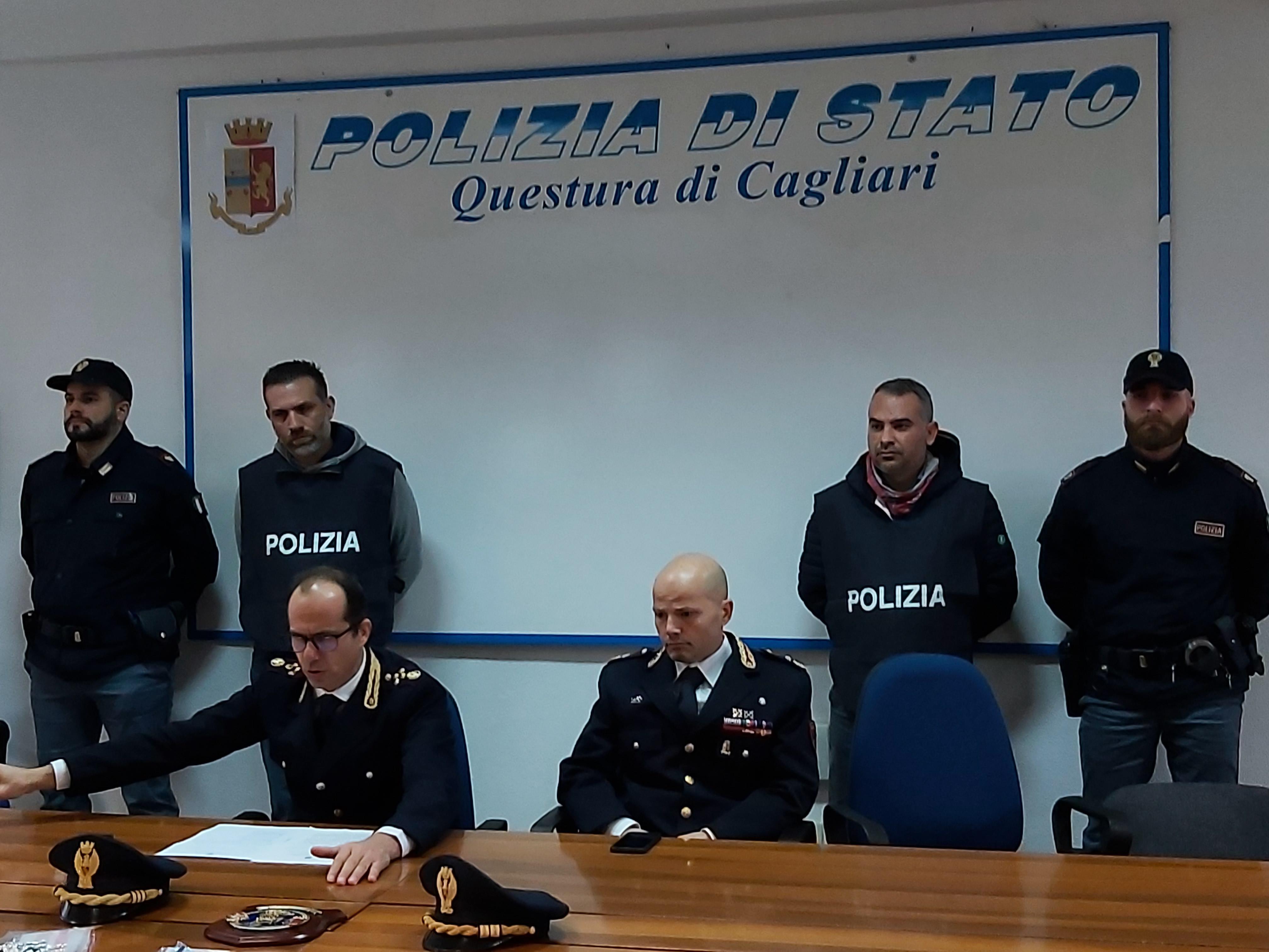 La conferenza stampa in questura