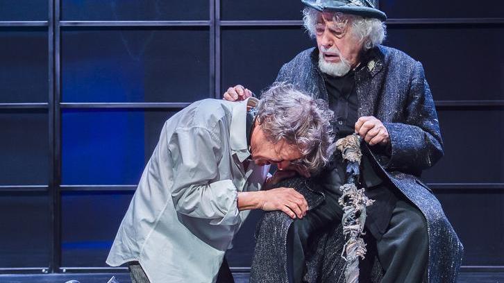 Glauco Mauri è Re Lear «Una tragedia nera ma sotto splende la luce»