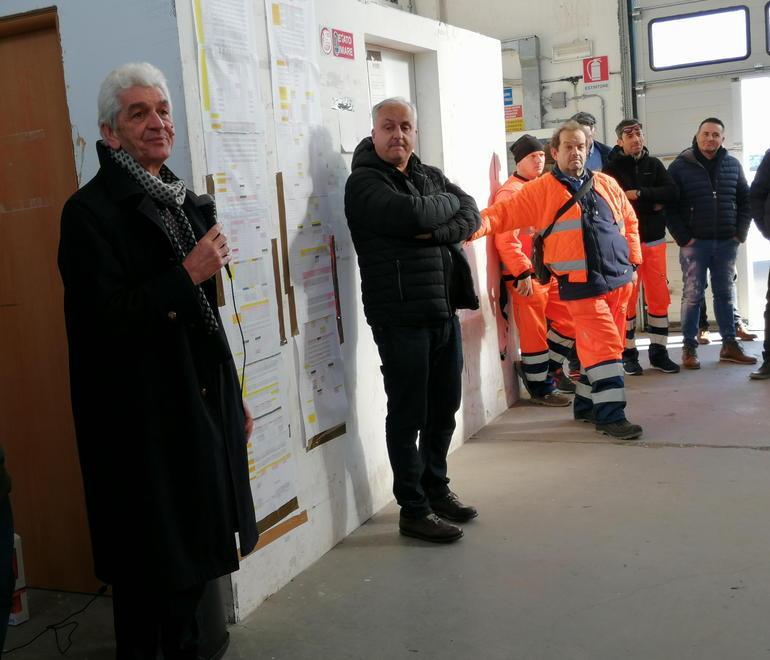 Fortini ai nuovi assunti: «Svolta epocale» 