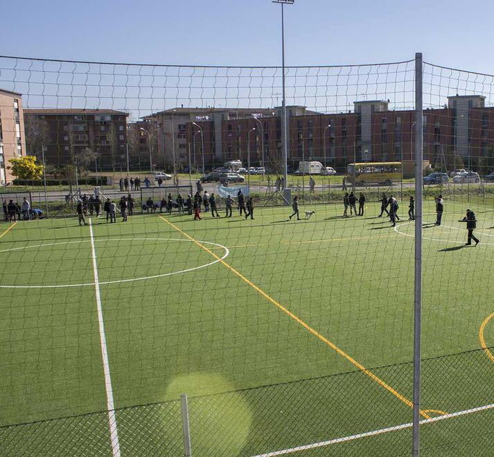 Bando per la gestione al Cep dei campi di calcio a sette 
