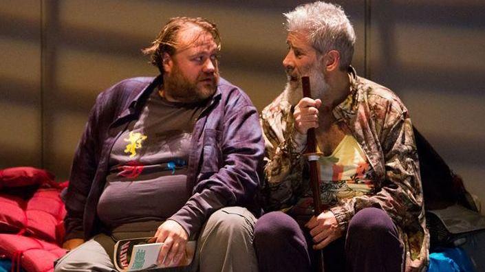 La lotta di Don Chisciotte «Amore, vita e futuro Questo è teatro politico»