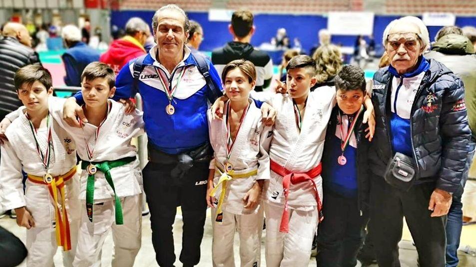 Kan Judo: tutti sul podio a Genova
