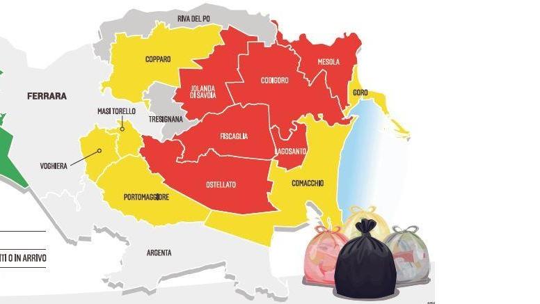 Corsa ai sacchi per i rifiuti Clara, consegne dei kit in netto ritardo in tutto il Ferrarese