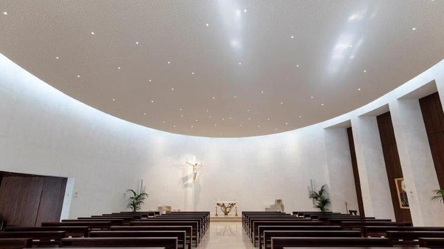 Il controsoffitto della chiesa vince un premio nazionale