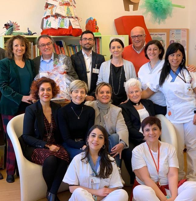 Un’Epifania con il Rotary nel reparto di Pediatria 