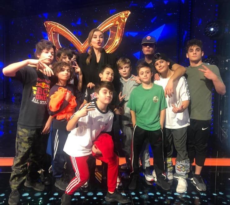 Gli Spinkids di San Miniato Basso con Milly Carlucci